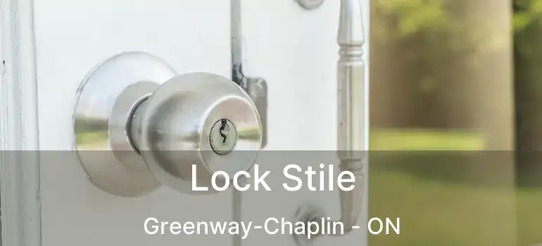  Lock Stile Greenway-Chaplin - ON