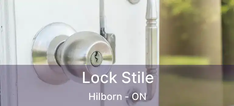  Lock Stile Hilborn - ON