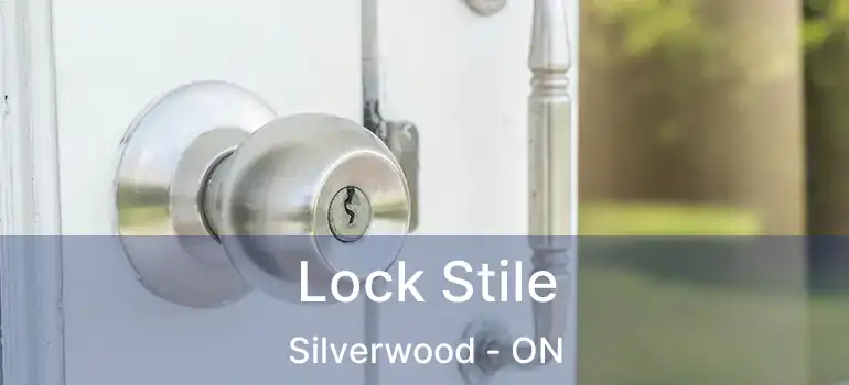 Lock Stile Silverwood - ON