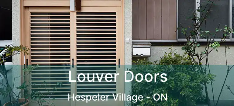  Louver Doors Hespeler Village - ON