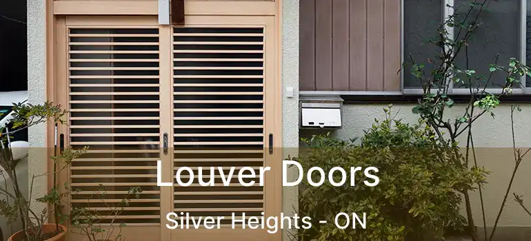  Louver Doors Silver Heights - ON