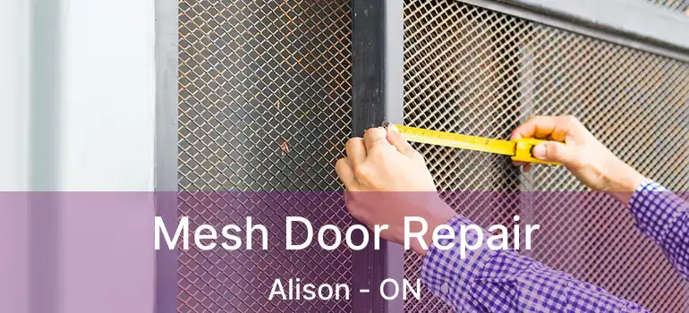  Mesh Door Repair Alison - ON