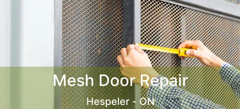  Mesh Door Repair Hespeler - ON