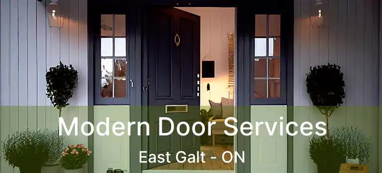  Modern Door Services East Galt - ON