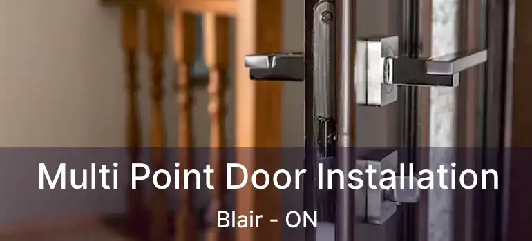  Multi Point Door Installation Blair - ON