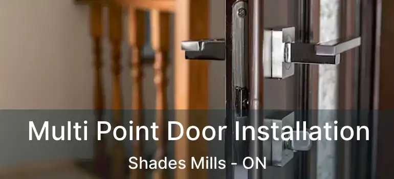  Multi Point Door Installation Shades Mills - ON