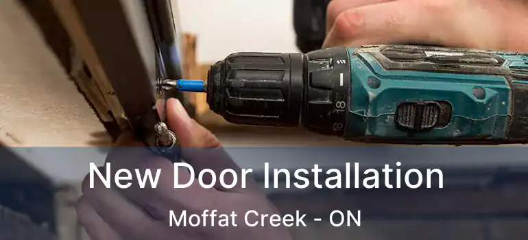  New Door Installation Moffat Creek - ON