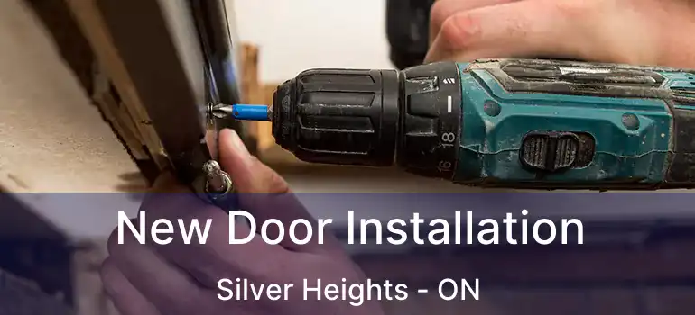  New Door Installation Silver Heights - ON