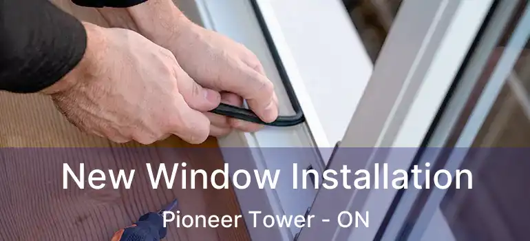 New Window Installation Pioneer Tower - ON