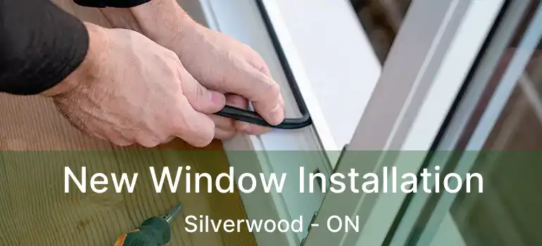  New Window Installation Silverwood - ON