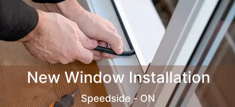  New Window Installation Speedside - ON