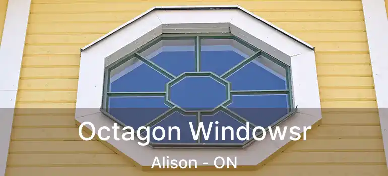 Octagon Windowsr Alison - ON
