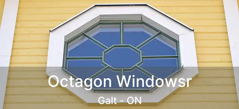  Octagon Windowsr Galt - ON