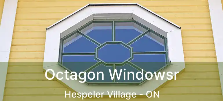  Octagon Windowsr Hespeler Village - ON