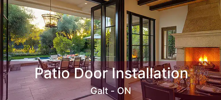  Patio Door Installation Galt - ON