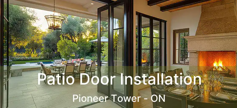  Patio Door Installation Pioneer Tower - ON