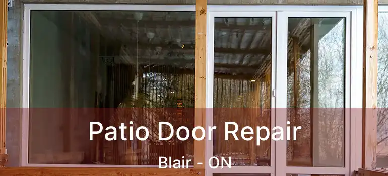  Patio Door Repair Blair - ON