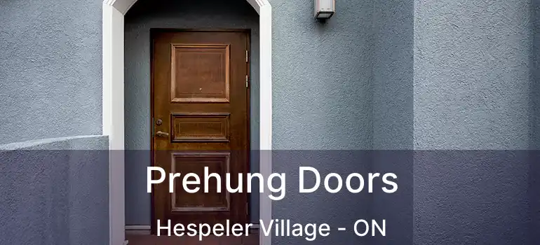  Prehung Doors Hespeler Village - ON