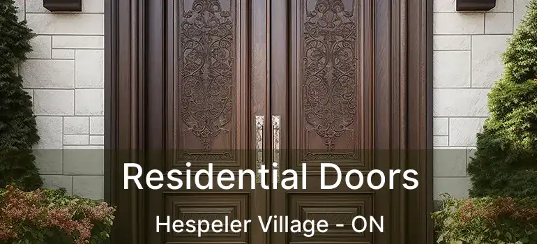  Residential Doors Hespeler Village - ON