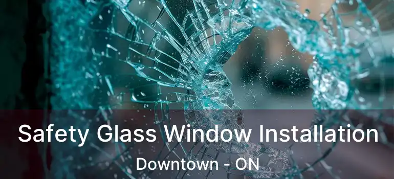  Safety Glass Window Installation Downtown - ON