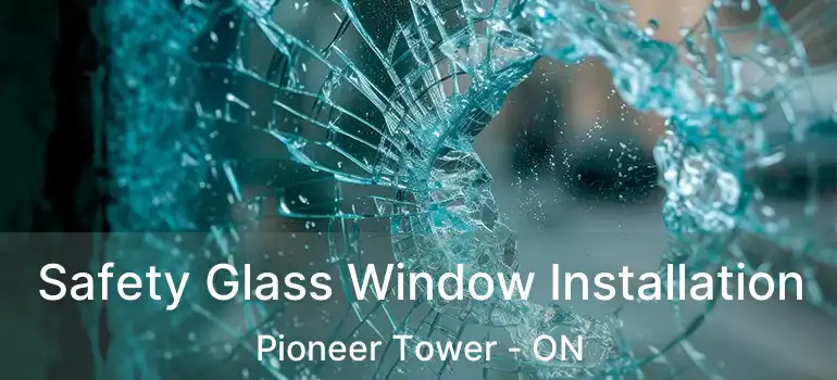  Safety Glass Window Installation Pioneer Tower - ON