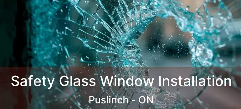  Safety Glass Window Installation Puslinch - ON