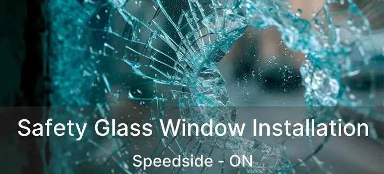  Safety Glass Window Installation Speedside - ON