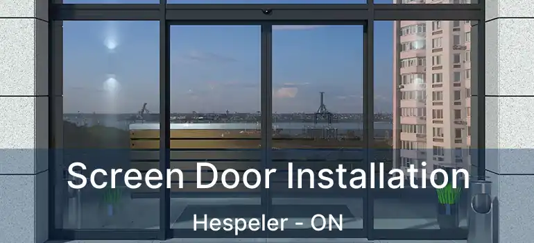  Screen Door Installation Hespeler - ON
