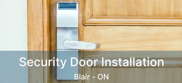  Security Door Installation Blair - ON