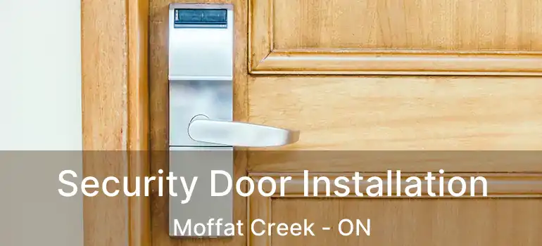 Security Door Installation Moffat Creek - ON