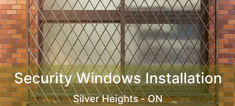  Security Windows Installation Silver Heights - ON