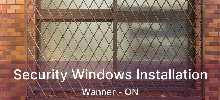  Security Windows Installation Wanner - ON