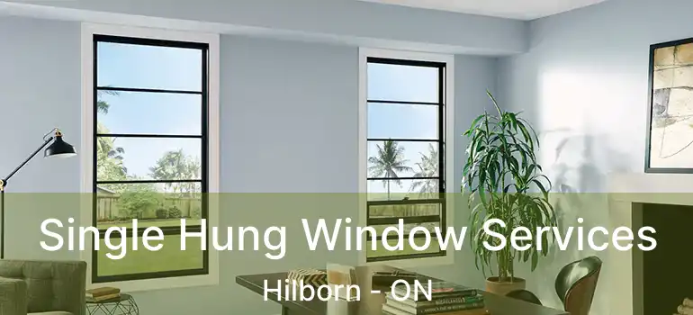  Single Hung Window Services Hilborn - ON
