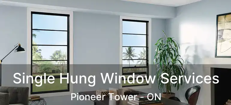  Single Hung Window Services Pioneer Tower - ON
