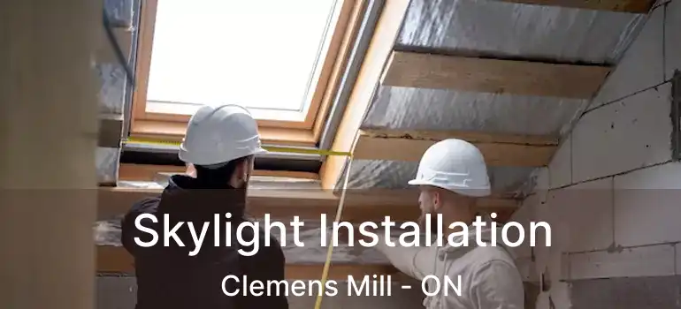  Skylight Installation Clemens Mill - ON