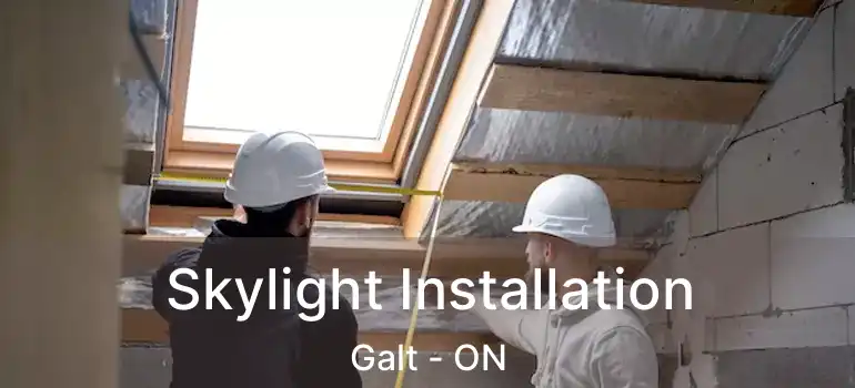  Skylight Installation Galt - ON