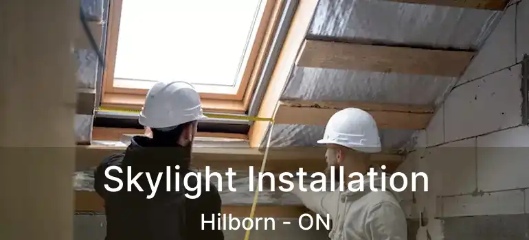  Skylight Installation Hilborn - ON