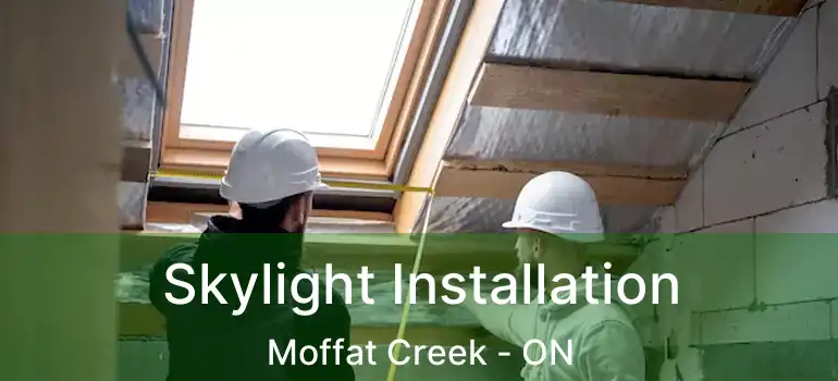  Skylight Installation Moffat Creek - ON