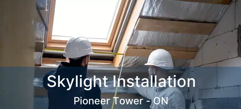  Skylight Installation Pioneer Tower - ON