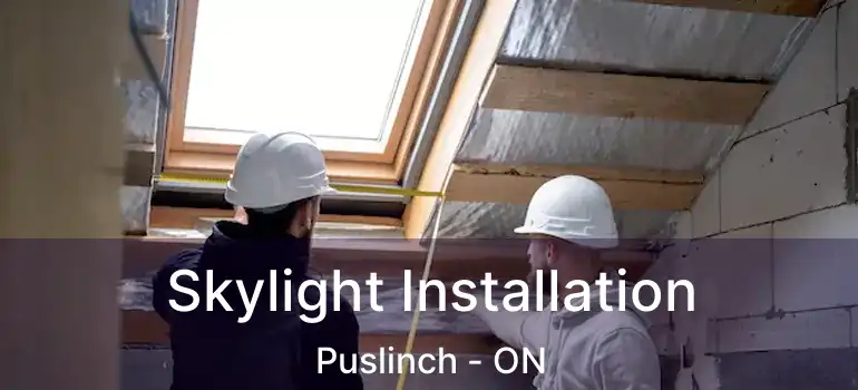  Skylight Installation Puslinch - ON