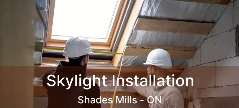  Skylight Installation Shades Mills - ON