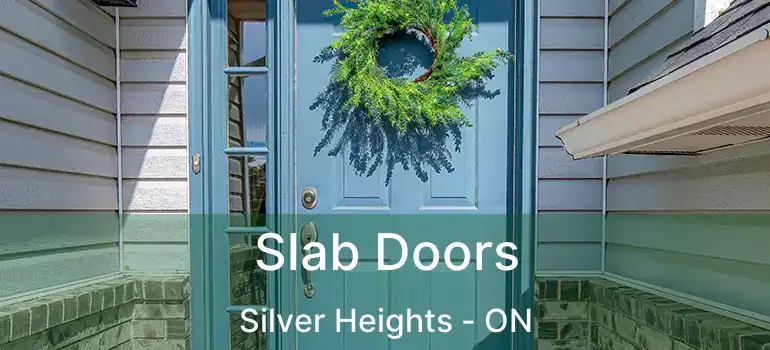  Slab Doors Silver Heights - ON