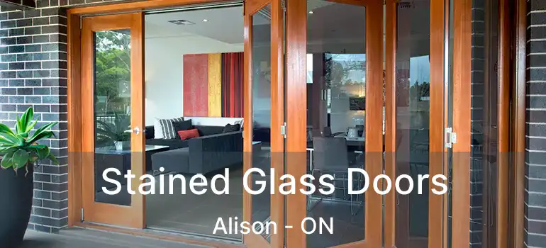  Stained Glass Doors Alison - ON
