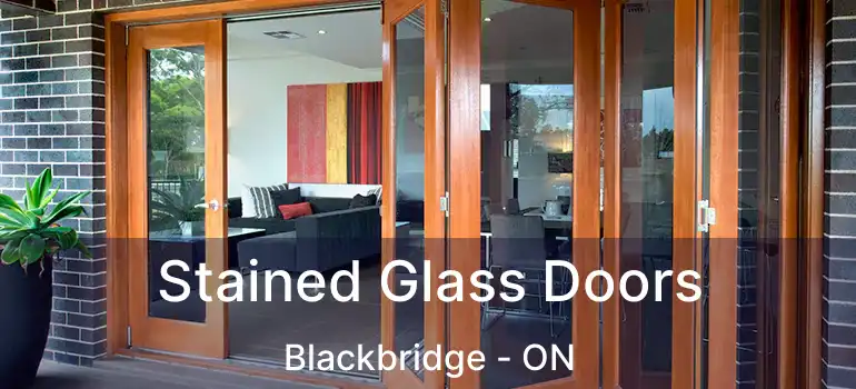  Stained Glass Doors Blackbridge - ON