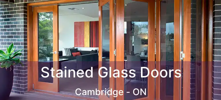  Stained Glass Doors Cambridge - ON