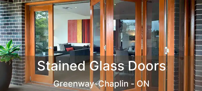  Stained Glass Doors Greenway-Chaplin - ON