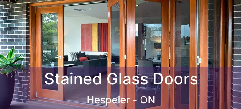  Stained Glass Doors Hespeler - ON