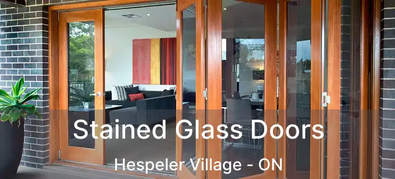  Stained Glass Doors Hespeler Village - ON