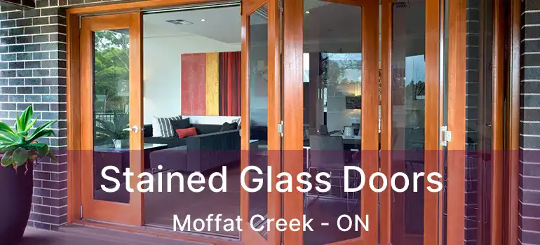  Stained Glass Doors Moffat Creek - ON