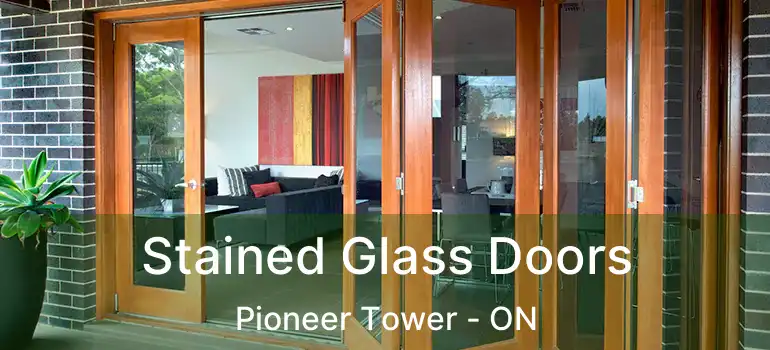  Stained Glass Doors Pioneer Tower - ON
